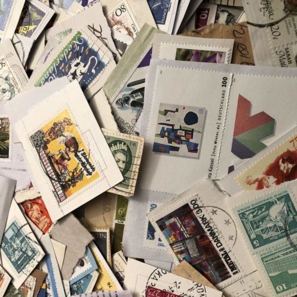 Prophila Collection Kiloware-Eimer 300 G – Unsortierte Briefmarken Aus Aller Welt, Für Sammler