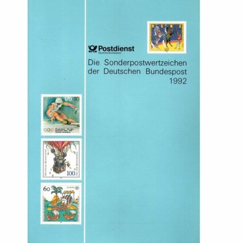 Sonderpostwertzeichen Deutsche Bundespost 1992