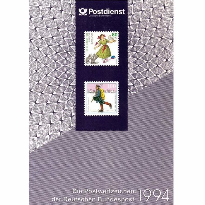 Postwertzeichen Deutsche Bundespost 1994